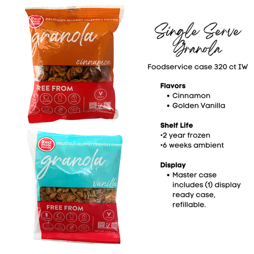 Wholesale - Single Serve Granola 320 ct