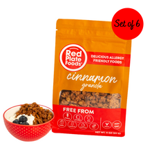Load image into Gallery viewer, Retail - Granola Cinnamon 11 oz - Set of 6 bags