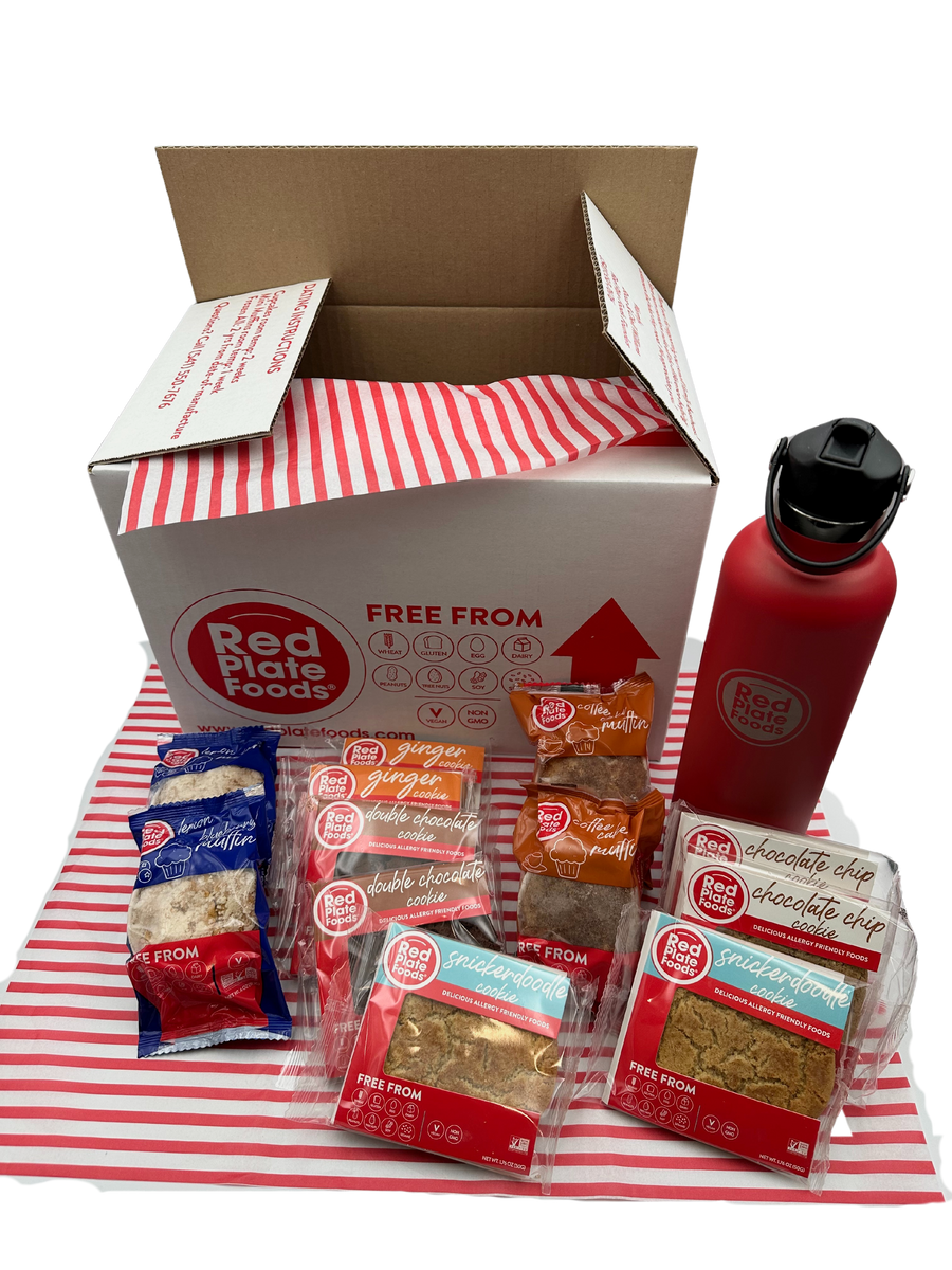 Care package full of love free from top 9 allergens redplatefoods